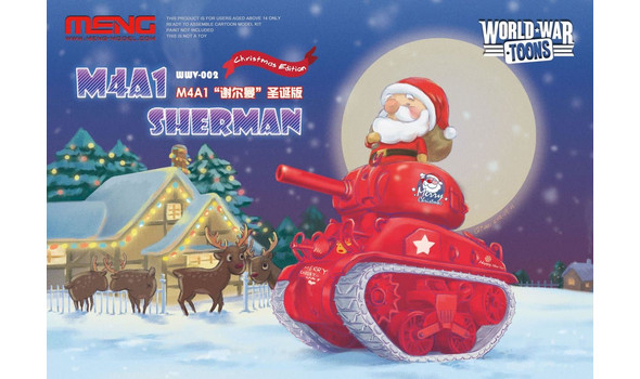 U.S. Medium Tank M4A1 Sherman Christmas Edition