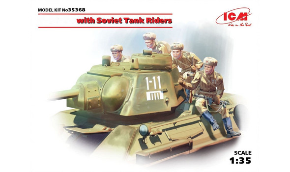 Type 34-76 with Soviet Tank Riders