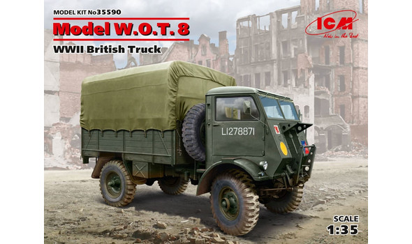 Model W.O.T. 8, Британский грузовой автомобиль ІІ МВ