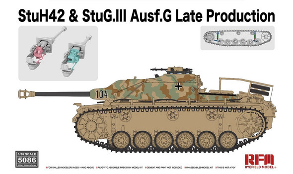 STUH42 & STUG.III AUSF.G LATE PRODUCTION