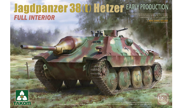 Немецкая САУ Jagdpanzer 38(t) Hetzer (ранняя)